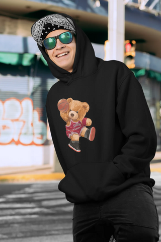 Bear Kapüşonlu Sweatshirt