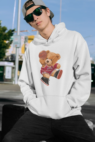 Bear Kapüşonlu Sweatshirt