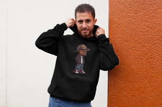 Rapper Kapüşonlu Sweatshirt