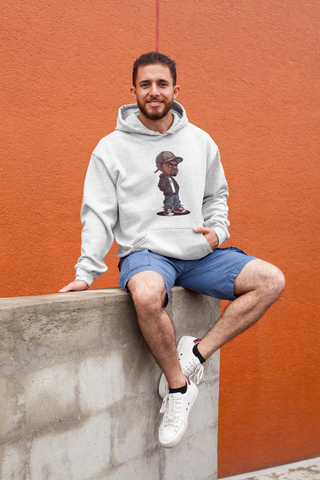 Rapper Kapüşonlu Sweatshirt