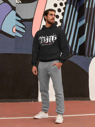 Hustle Born Kapüşonlu Sweatshirt